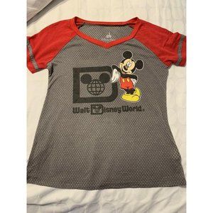 Disney Park Gray Retro Mickey Mouse T SHIRT Youth